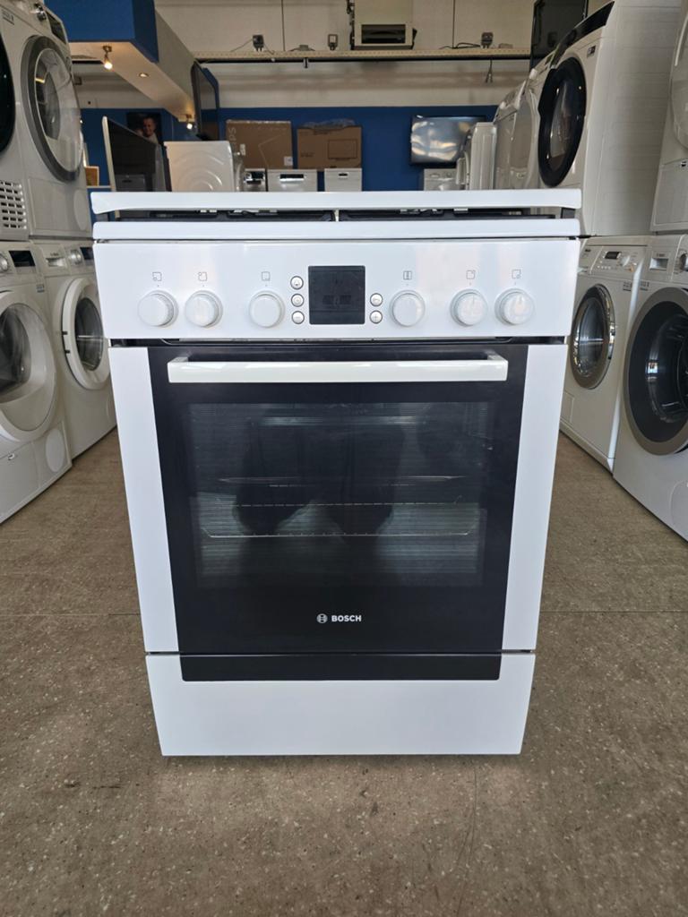 Bosch 4 pits gasfornuis | Hete lucht oven | Gratis thuis 🚚✅, Witgoed en Apparatuur, Fornuizen, Jirnsum, 60 cm of meer, 4 kookzones
