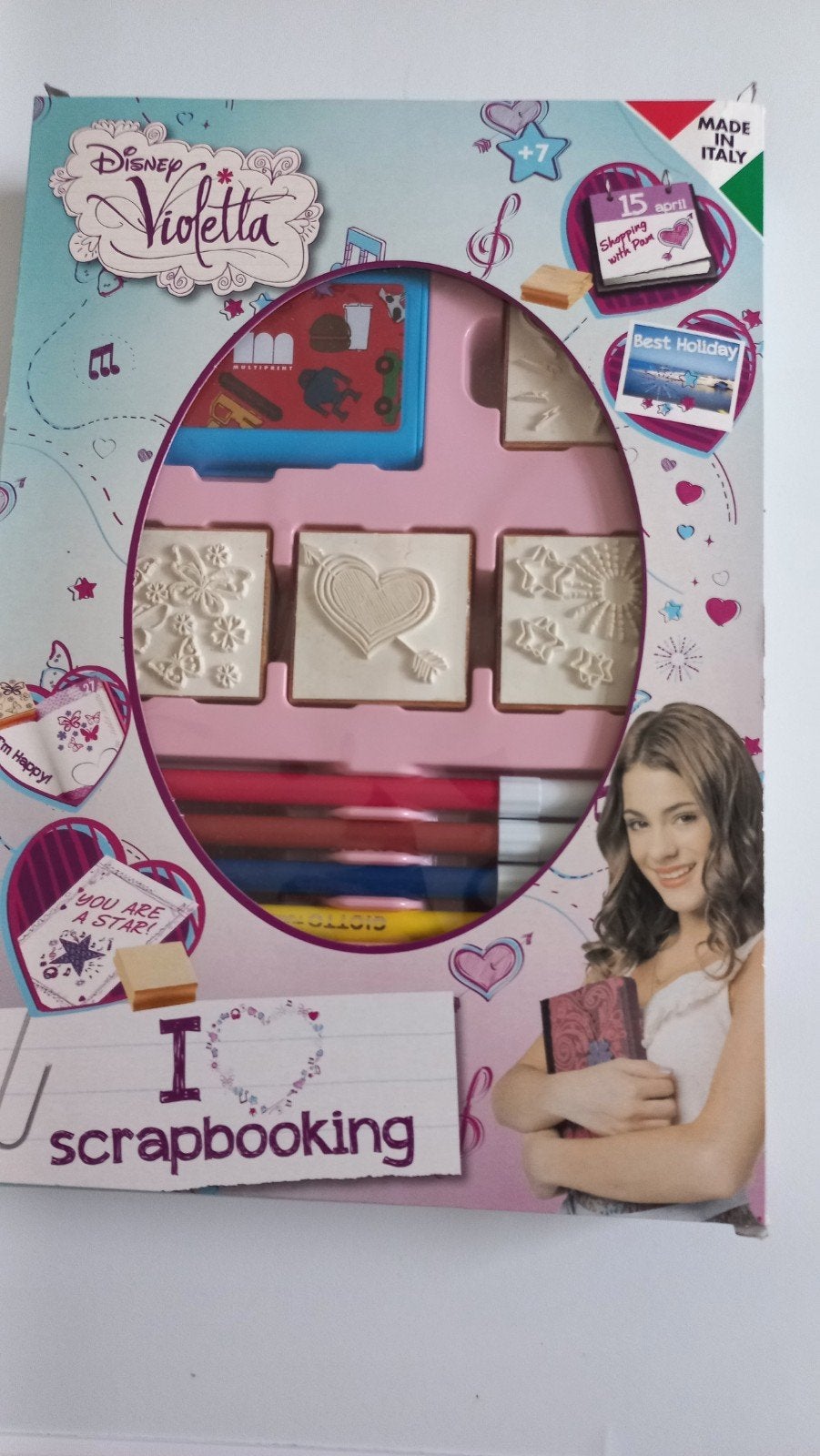 Disney Violetta Scrapbooking Set - Nieuw, Ophalen of Verzenden, Nieuw, Album of Boek, Overige merken