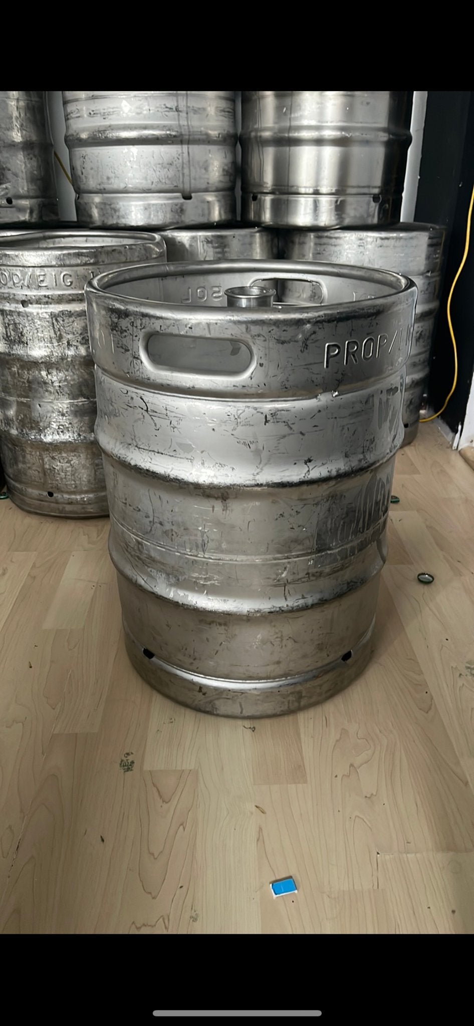 Lege 50L Heineken RVS fusten 29 stuks ook los te koop, Verzamelen, Biermerken, Ophalen, Gebruikt, Overige typen, Heineken