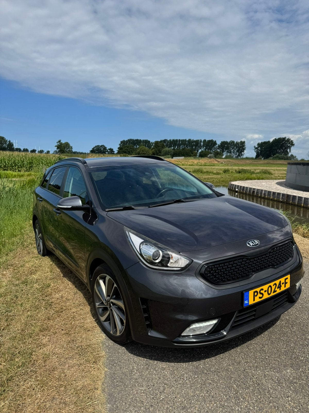 Kia Niro 1.6 GDi Hybrid 141pk Executive + trekhaak, Zwart, 1580 cc, 23 km/l, Origineel Nederlands