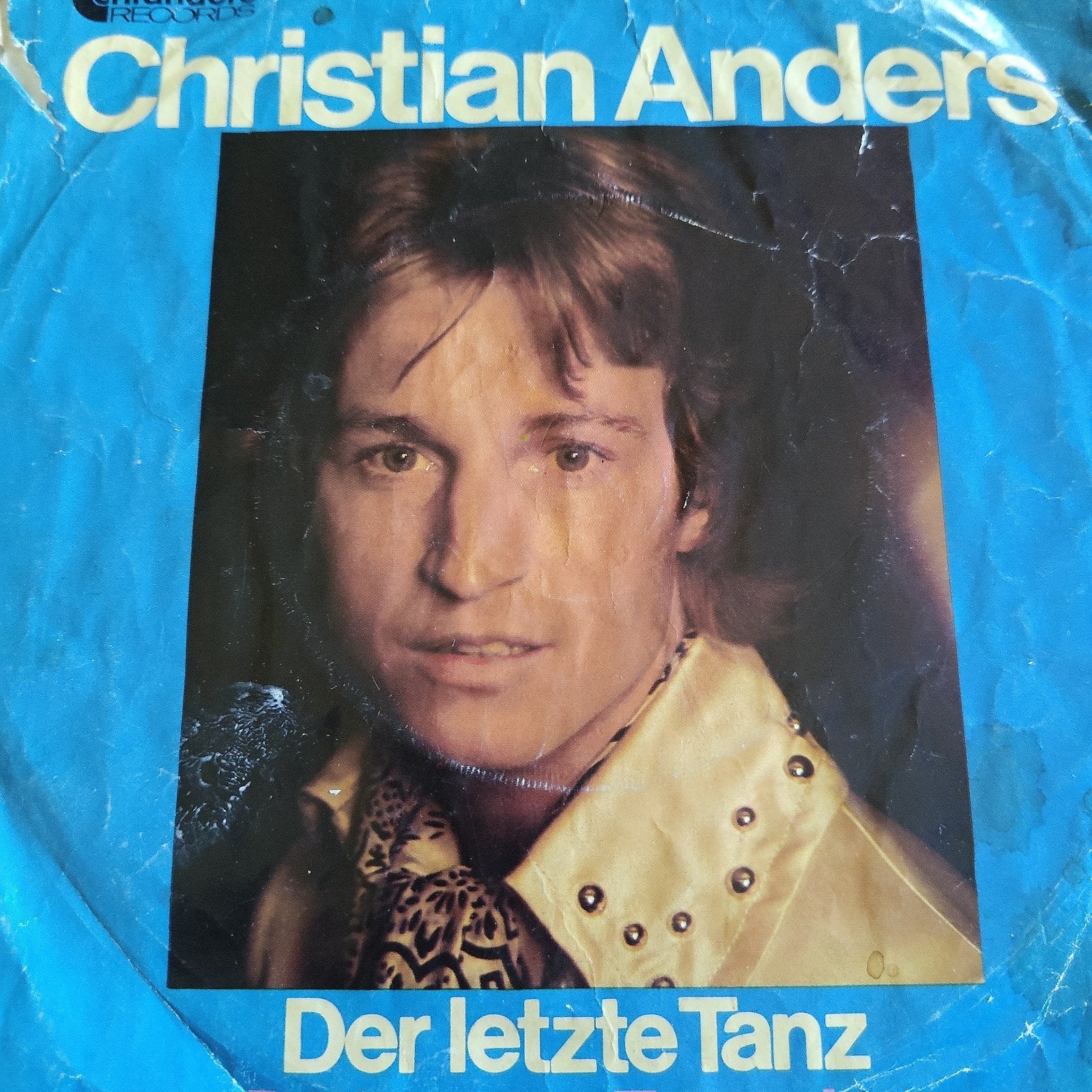 Christian Anders - Der letzte Tanz (Vinyl Single), Cd's en Dvd's, Vinyl Singles, Gebruikt, EP, 7 inch, Ophalen of Verzenden