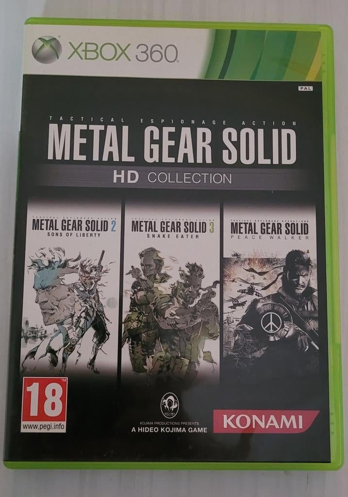 Metal Gear Solid HD Collection Xbox 360, Spelcomputers en Games, Games | Xbox 360, Avontuur en Actie, Online, Vanaf 18 jaar, 1 speler