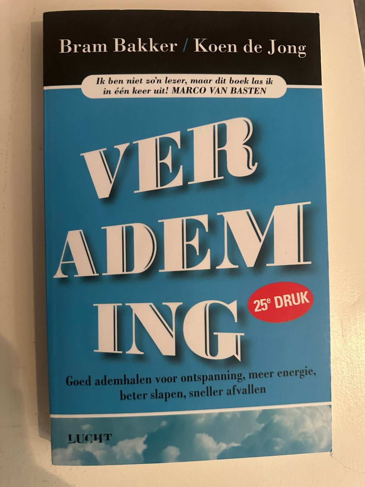 Verademing - Goed ademhalen voor ontspanning, Boeken, Ophalen of Verzenden, Zo goed als nieuw, Gezondheid en Conditie