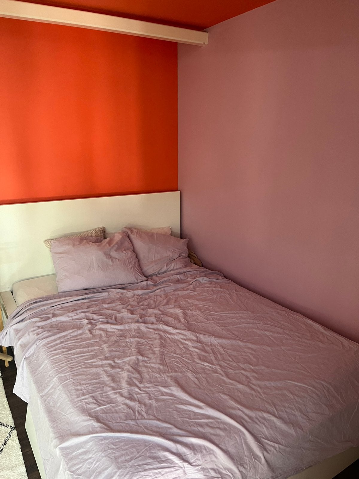 Malm bedframe ikea wit 140x200, Huizen en Kamers, Kamers te huur, Nijmegen