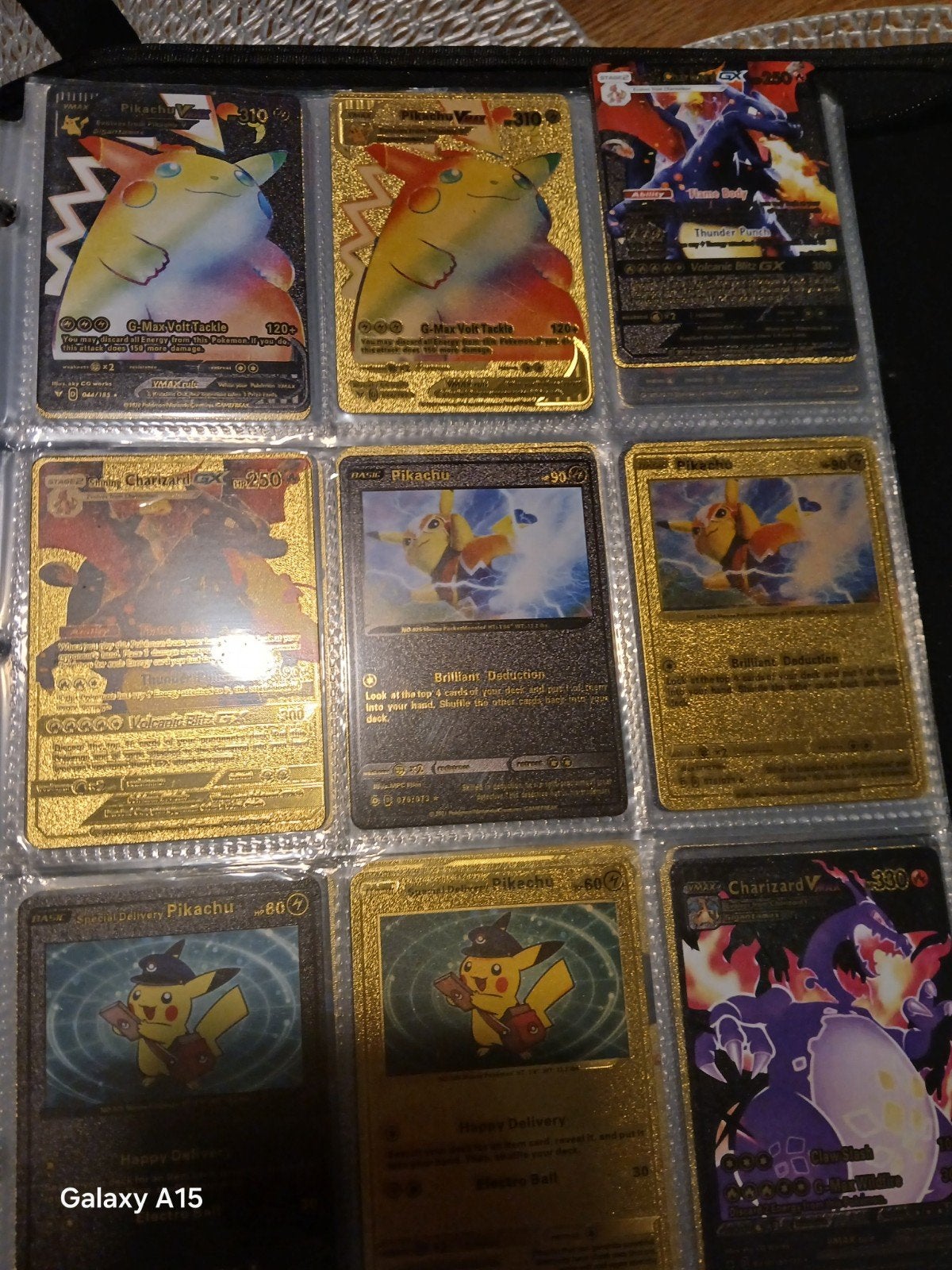 Grote collectie Pokémon kaarten (Goud/Foil), Ophalen of Verzenden, Gebruikt, Meerdere kaarten, Foil