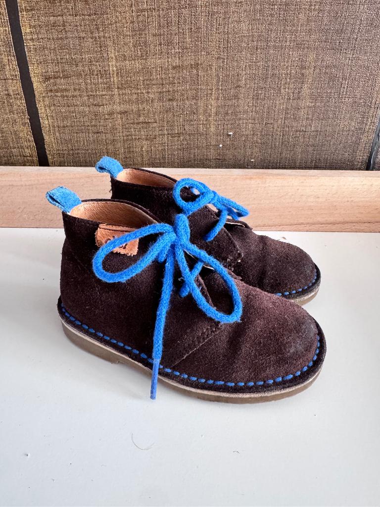 Clic (clarks) maat 24 met blauwe details, Clarks, Schoenen, Ophalen of Verzenden, Zo goed als nieuw