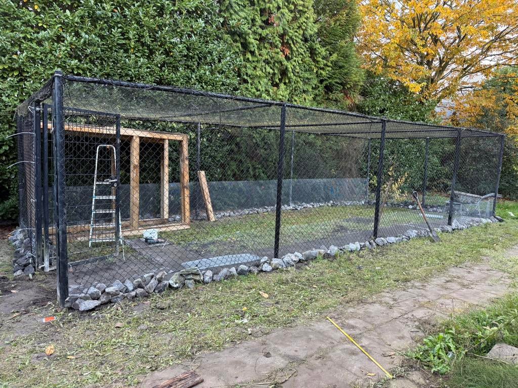 Dieren ren, Ophalen, Met poort, Zo goed als nieuw, Gaashekwerk