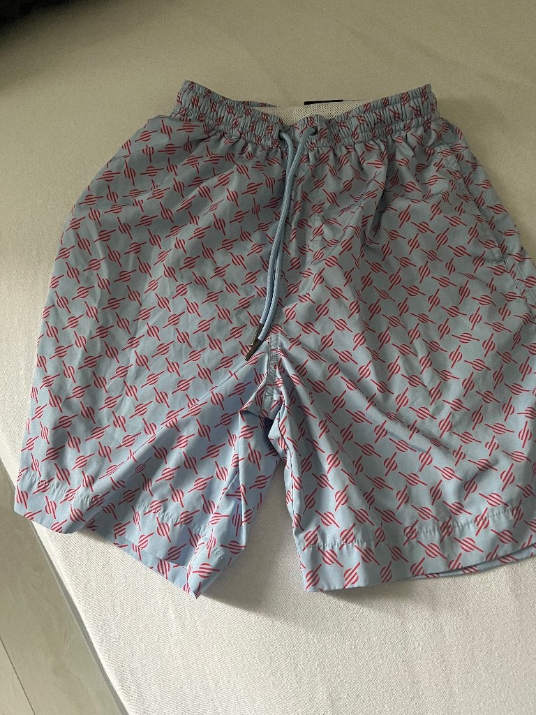 Zwembroek Daily Paper, maat XS, Kleding | Heren, Ophalen, Maat 46 (S) of kleiner, Blauw, Zwemshort