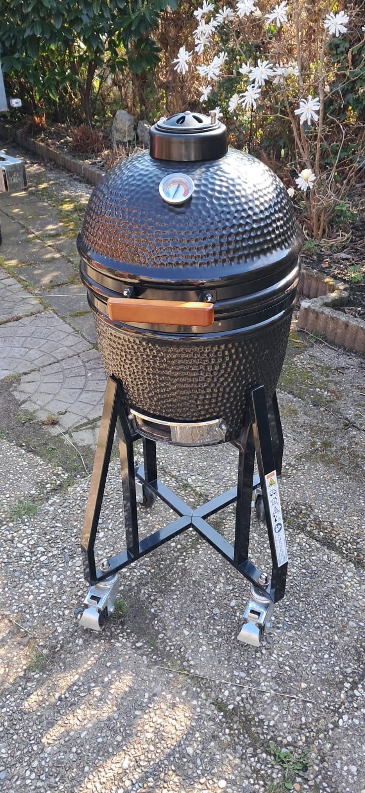 Kamado bbq, Ophalen, Gebruikt