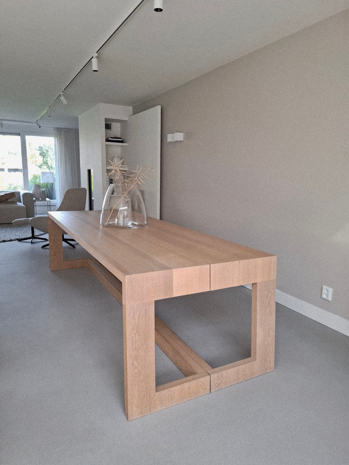 Eettafel Odesi, Ophalen, 200 cm of meer, 50 tot 100 cm, Zo goed als nieuw