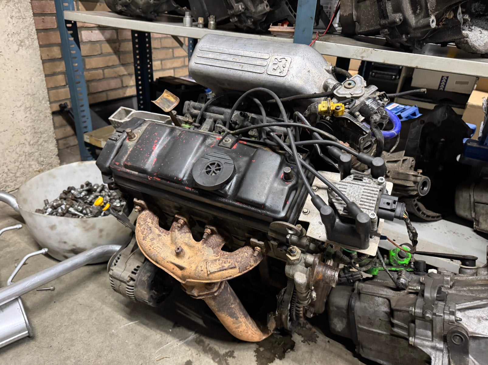 Aangepaste 1.3 rally motor peugeot autocross gti 106, Ophalen, Peugeot