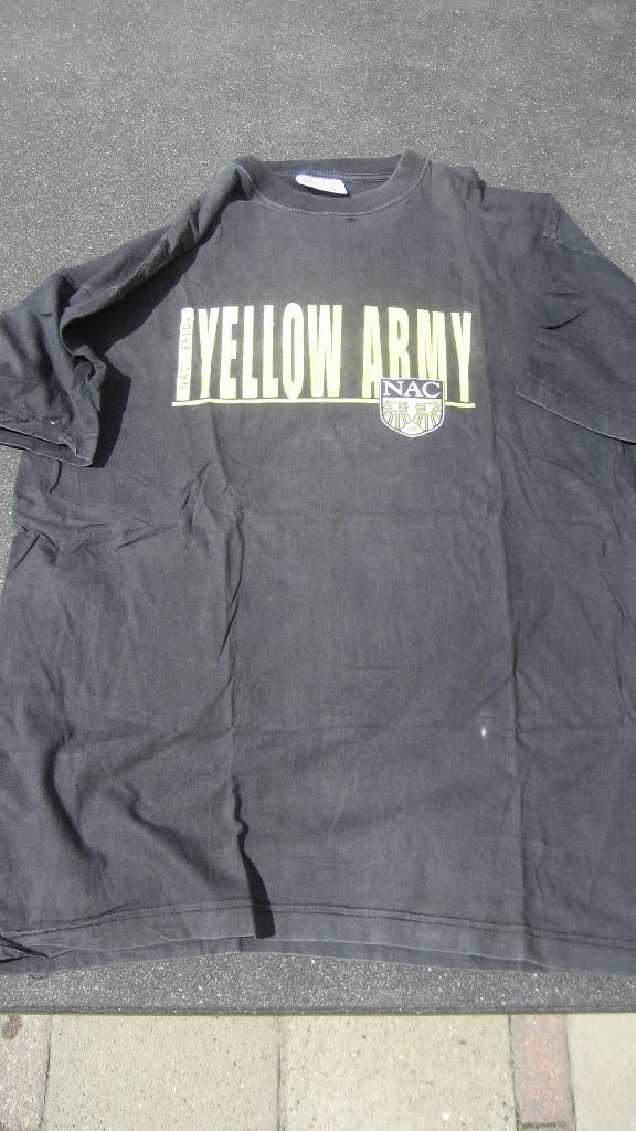 NAC t-shirt Yellow Army, Ophalen of Verzenden, Zo goed als nieuw, NAC Breda, Shirt