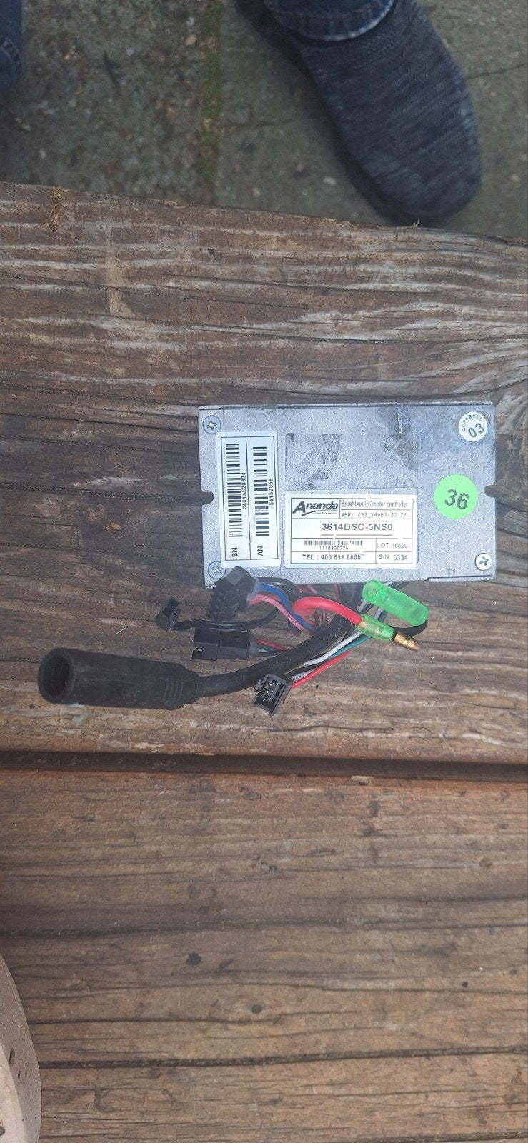 Ananda controller 36 volt voor Batavus of sparta, Ophalen of Verzenden, Gebruikt