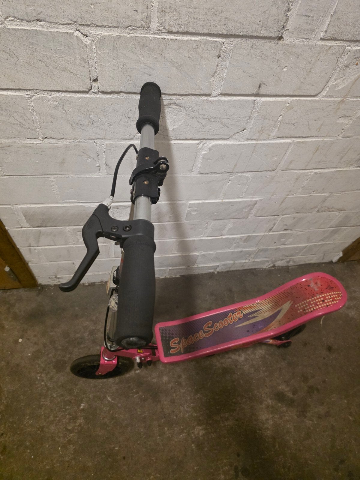 Roze Space Scooter - Gebruikt, Fietsen en Brommers, Ophalen of Verzenden, Gebruikt, Gewone step, Space Scooter