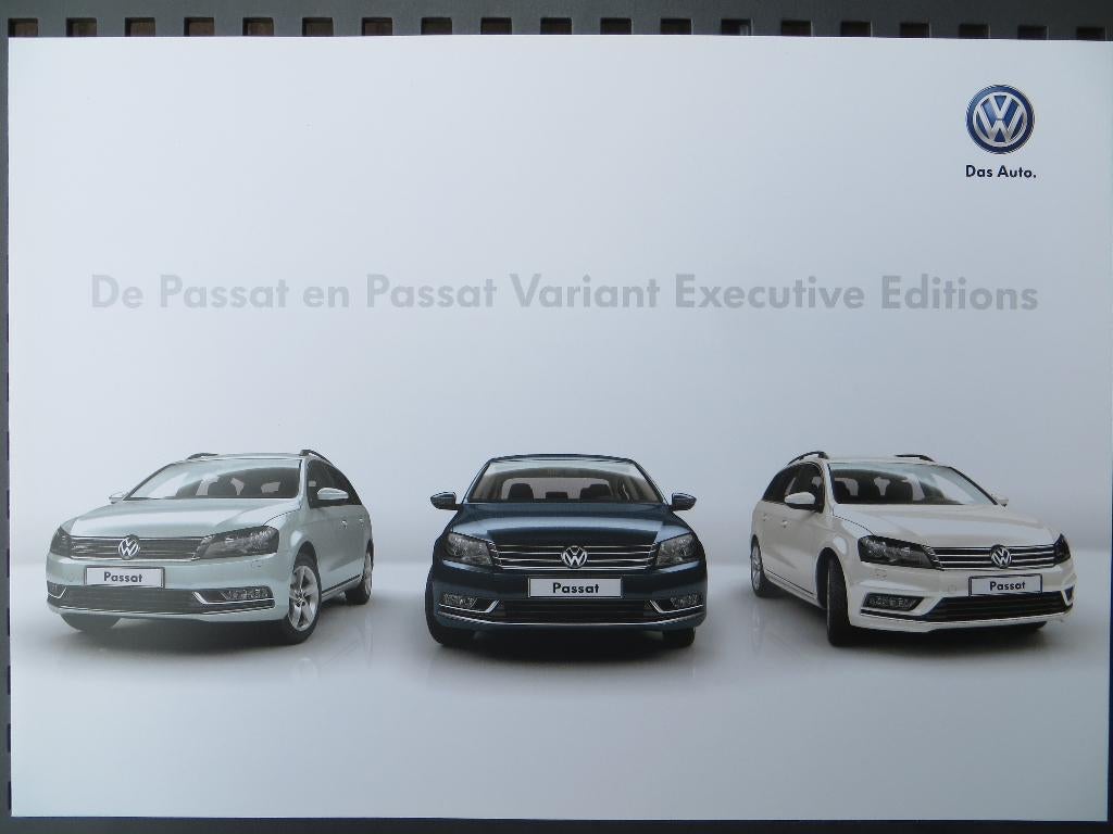 Volkswagen Passat en Passat Variant Executive Editions 2013, Ophalen of Verzenden, Nieuw, Volkswagen