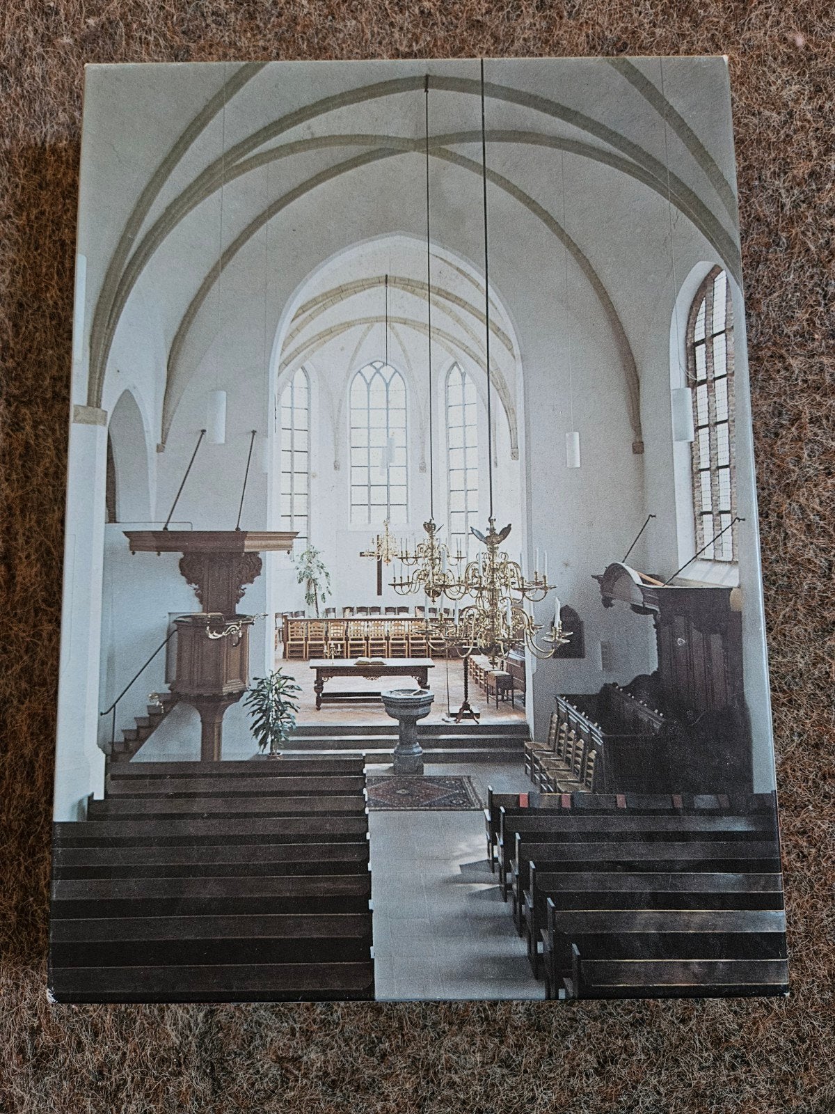 Legpuzzel 1000 stukjes - Kerk Geldermalsen, Ophalen of Verzenden, 500 t/m 1500 stukjes, Gebruikt, Legpuzzel