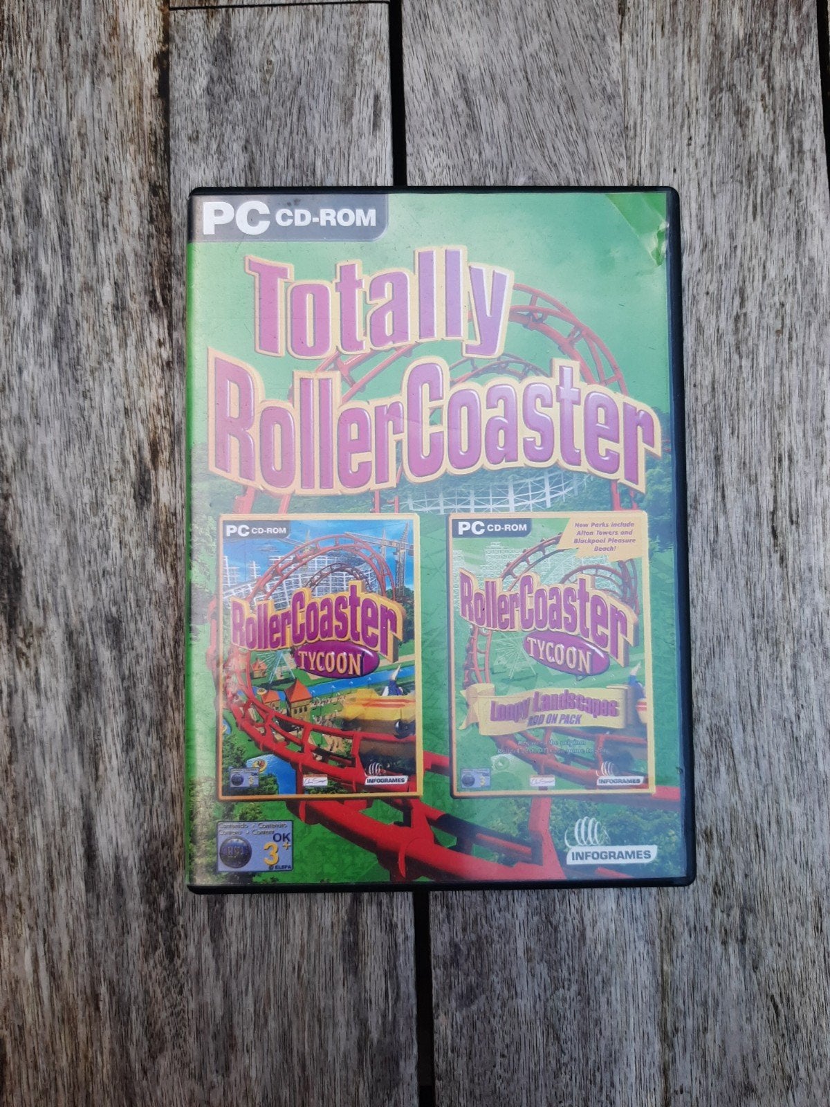 Totally rollercoaster tycoon, Spelcomputers en Games, Games | Pc, Ophalen of Verzenden