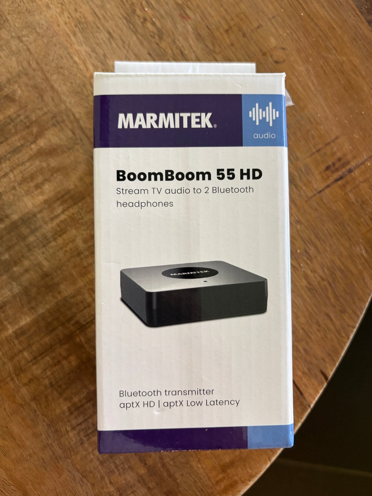 Marmitek BoomBoom 55 HD Bluetooth Audiozender, Ophalen, Minder dan 2 meter, Overige kabels