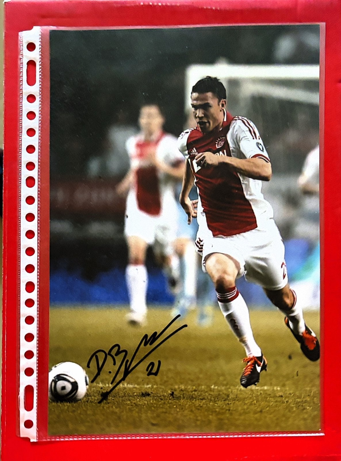 Ajax origineel en gesigneerde foto’s 7x, Verzenden, Zo goed als nieuw, Ajax, Poster, Plaatje of Sticker