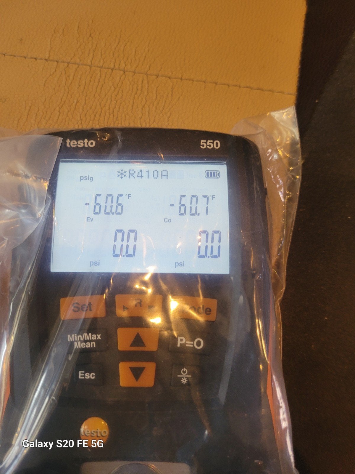 Testo 550 Digitale Manifold Set - Zo goed als nieuw, Ophalen of Verzenden, Nieuw, Druk