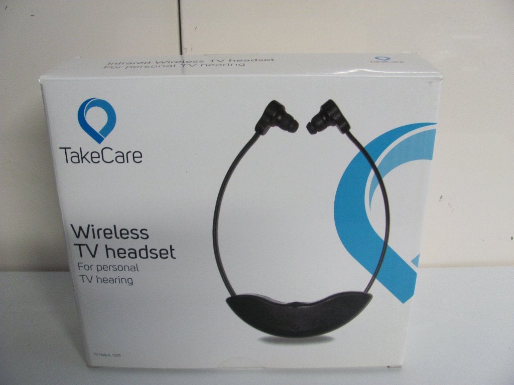 TakeCare wireless tv headset zgan in doos
