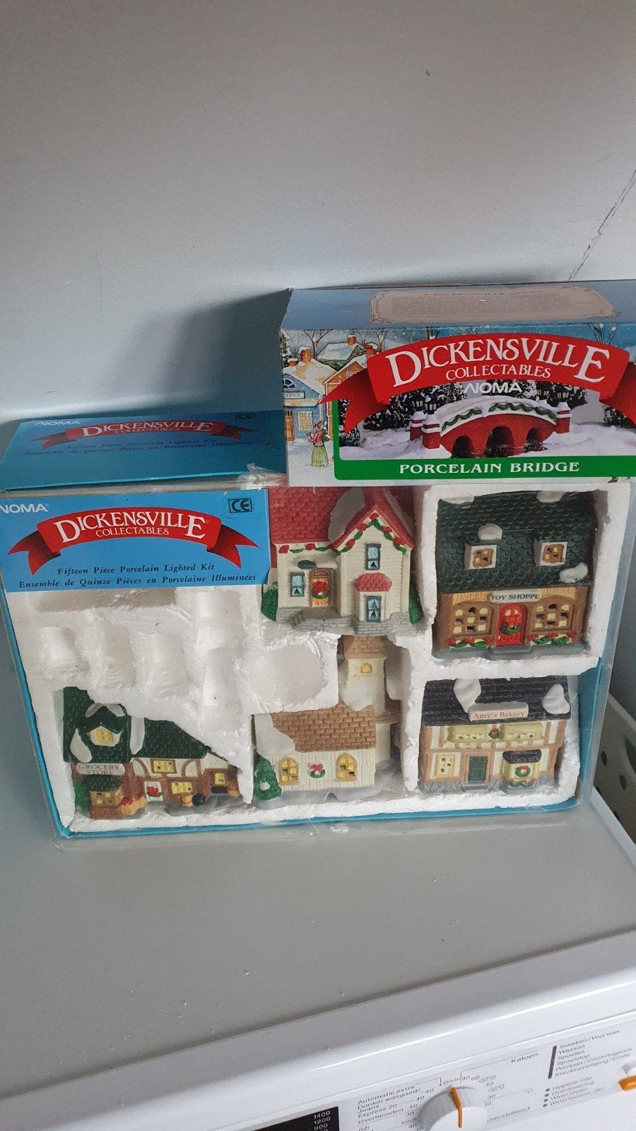 Kerst artikelen voor kerstdorp, Diversen, Ophalen, Zo goed als nieuw