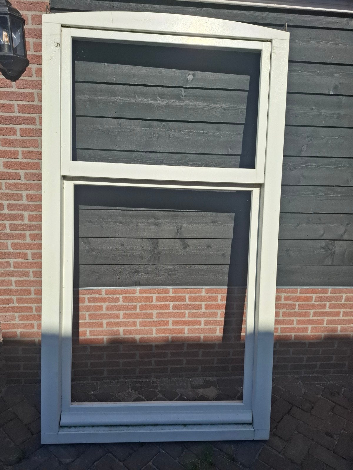 Nieuw toogkozijn met draai/kiep raam 227X126, Gevelraam of Ruit, 80 tot 120 cm, Nieuw, 160 cm of meer