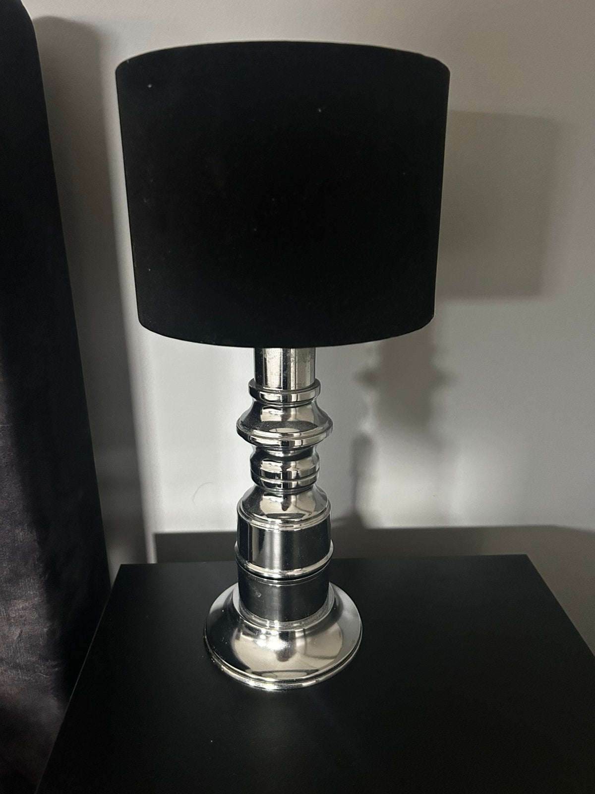 Schemerlamp tafellamp 2 stuks eric kuster style zwart, Huis en Inrichting, Ophalen, Zo goed als nieuw, Minder dan 50 cm