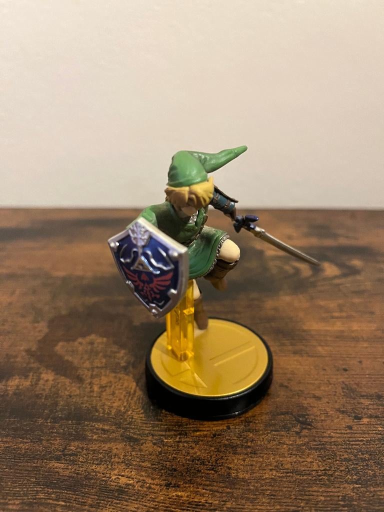 Zelda Link amiibo Super smash bro's versie, Avontuur en Actie, 1 speler, Ophalen of Verzenden, Zo goed als nieuw