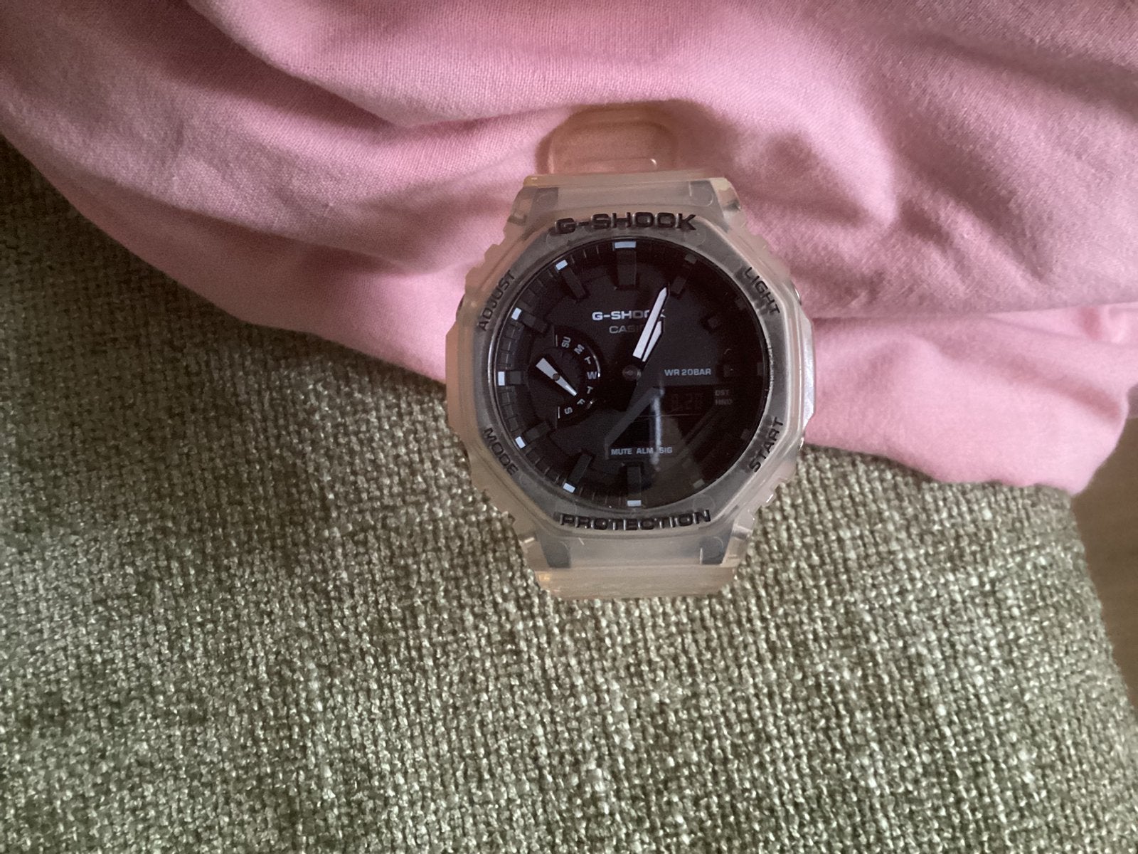 🌚G SHOCK SKELETON🌚, Sieraden, Tassen en Uiterlijk, Horloges | Heren, Ophalen, Zo goed als nieuw, Kunststof, Casio
