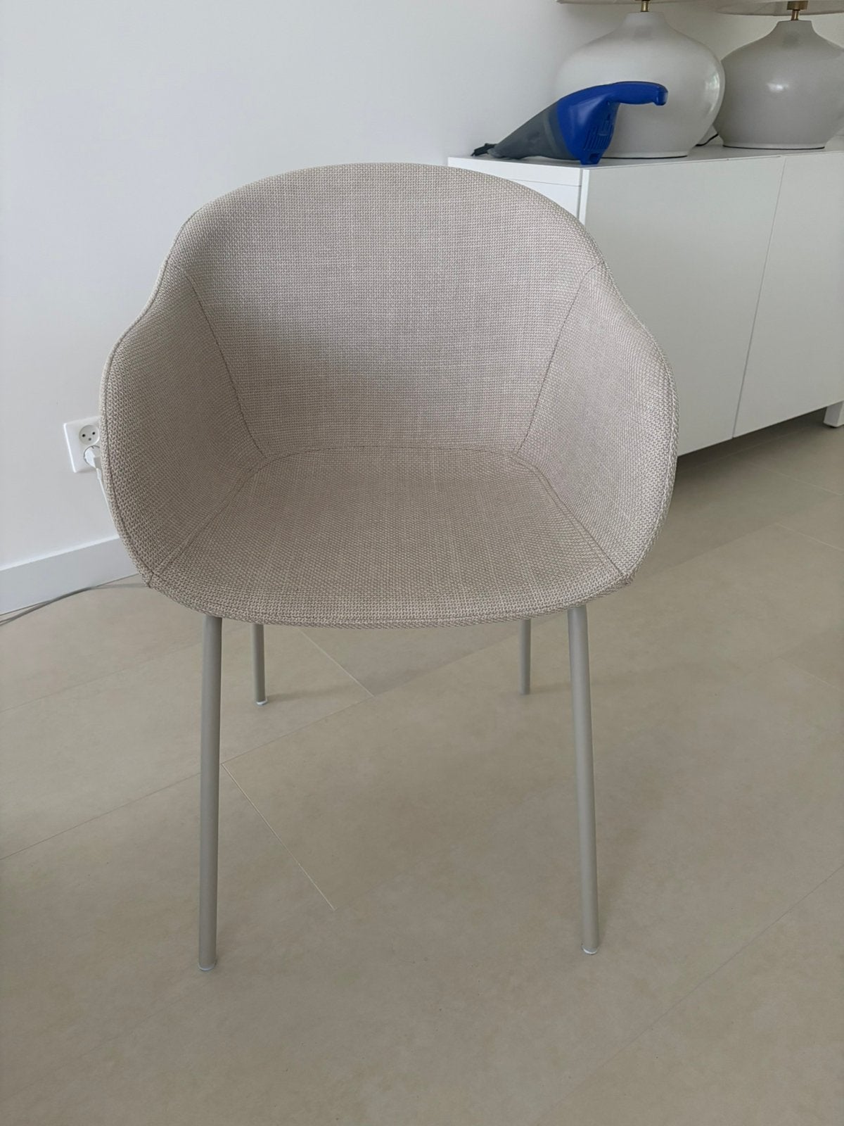 Eetkamerstoelen, Huis en Inrichting, Ophalen, Overige kleuren, Zo goed als nieuw, Stof