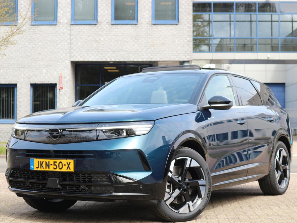 Opel Grandland 1.6 Turbo Plug-in-Hybrid GS Schuif-/Kanteldak, Auto's, Opel, Stof, Gebruikt, 194 pk, 4 cilinders