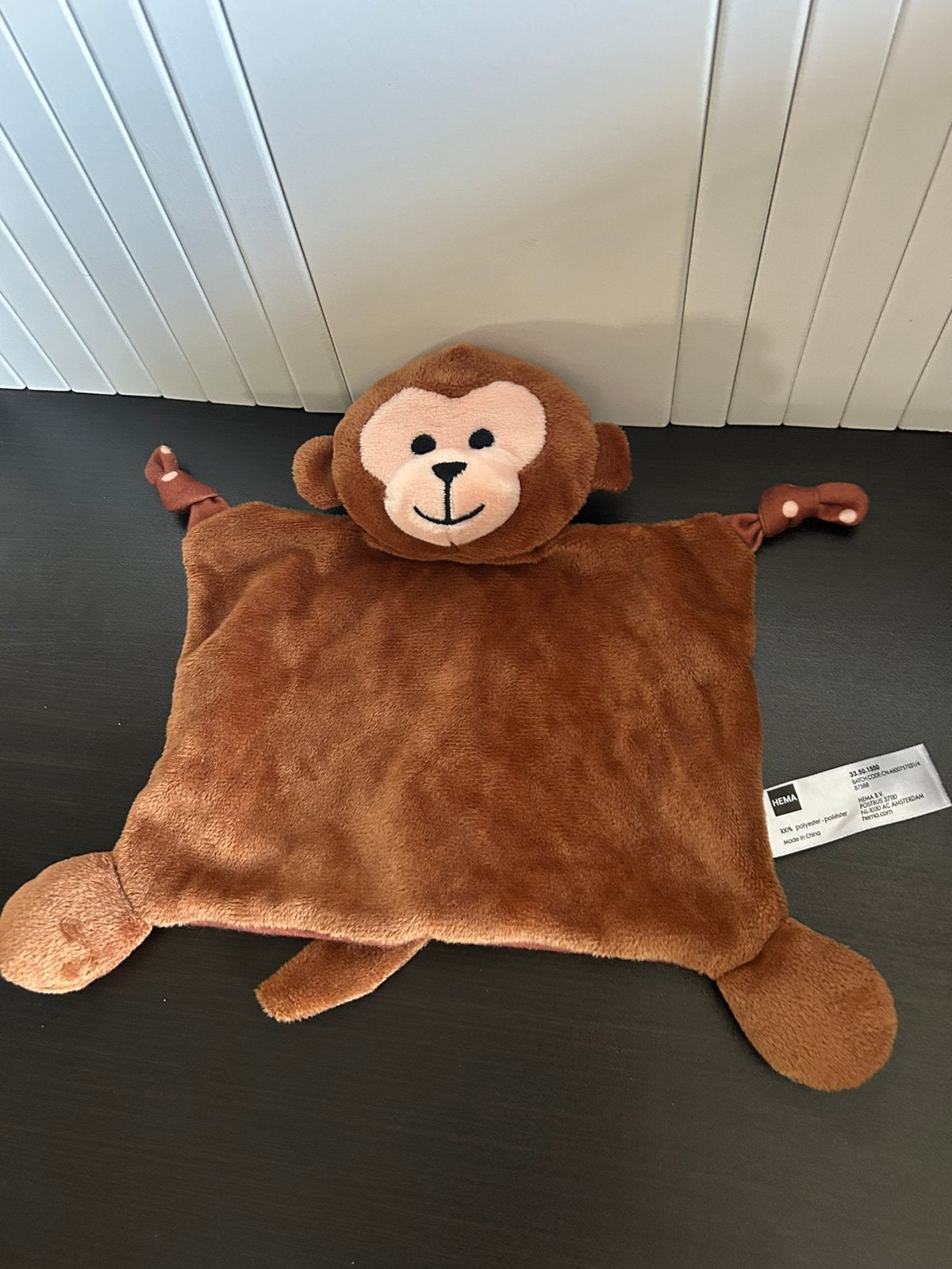 Hema aap knuffeldoekje *nieuw*, Verzenden, Nieuw, Overige typen
