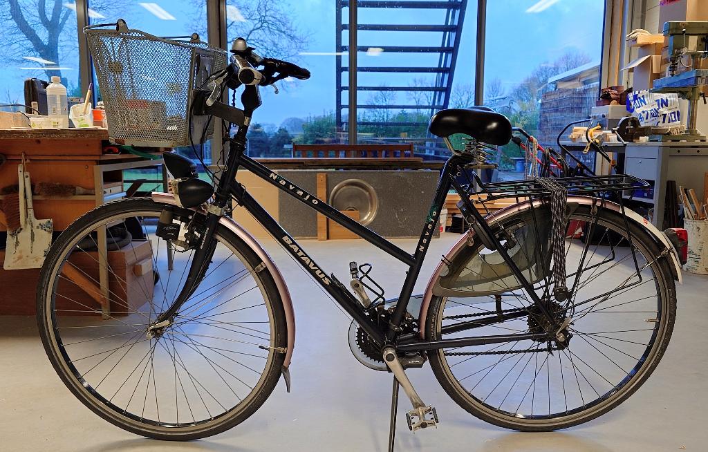 Damesfiets Batavus, Fietsen en Brommers, Fietsen | Dames | Damesfietsen, Ophalen, Gebruikt, Velgrem, Batavus
