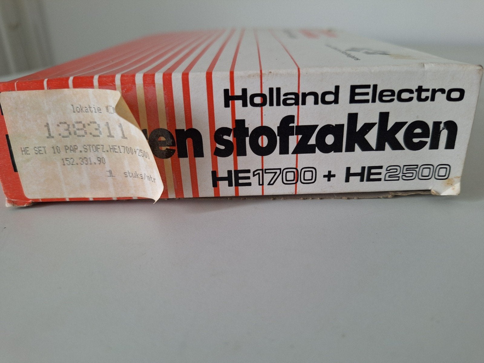 Holland Electro HE1700/2500 stofzuigerzakken, Witgoed en Apparatuur, Stofzuigers, Ophalen of Verzenden