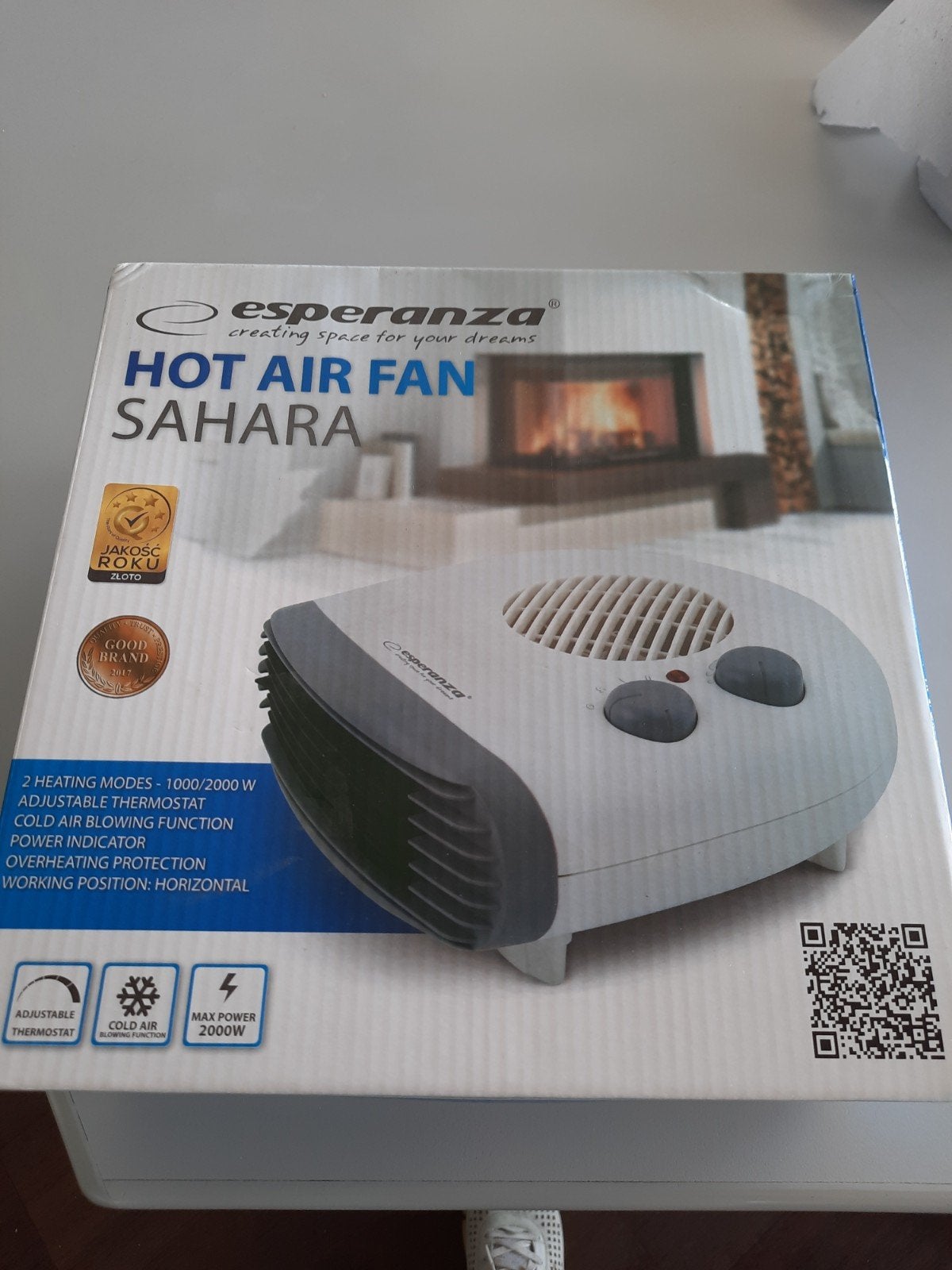 2-in-1 Ventilator & Kachel 2000W - Koel & Warmte, Ophalen of Verzenden, Nieuw