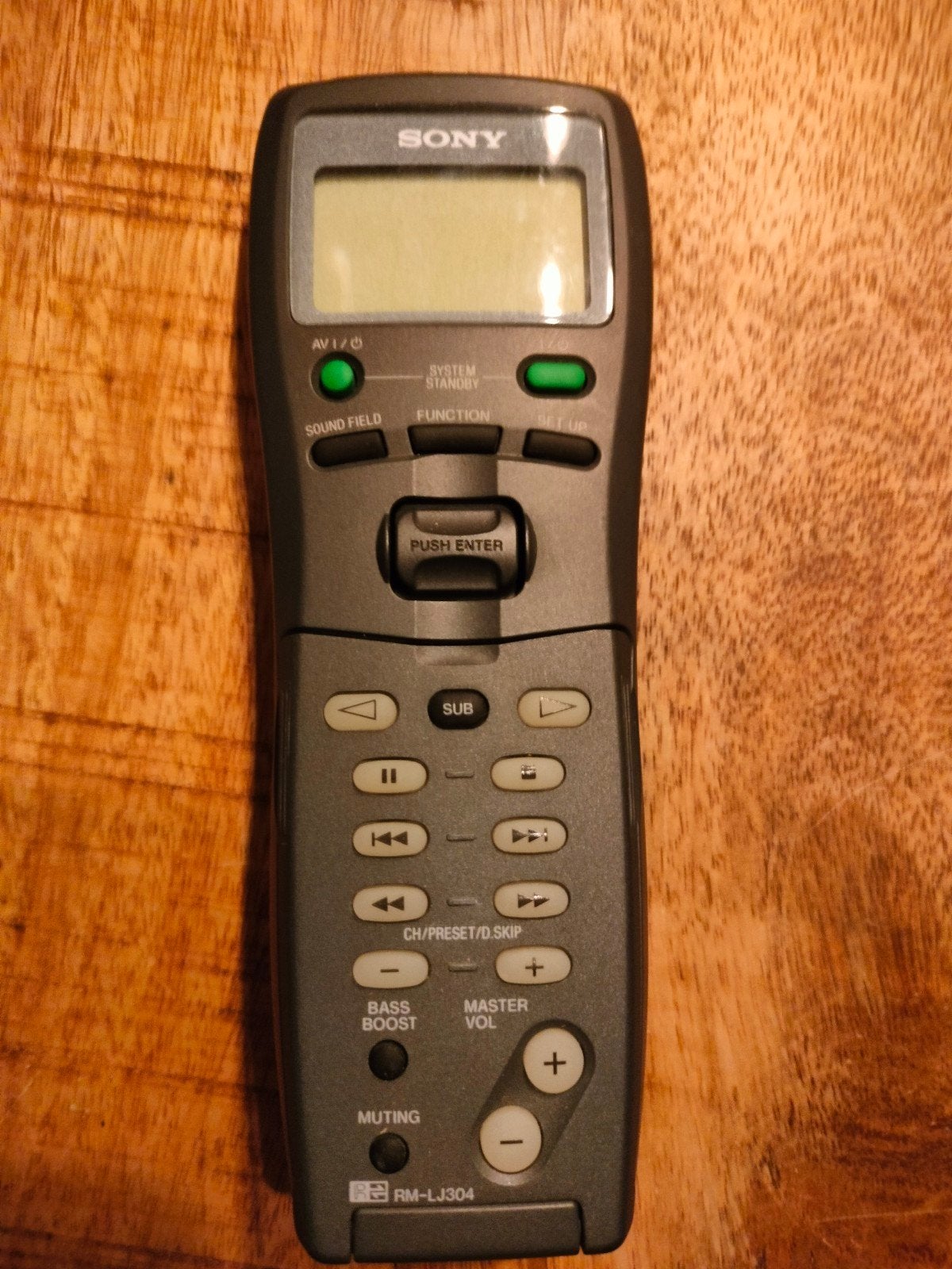 Sony RM-LJ304 Afstandsbediening met Display, Ophalen of Verzenden, Gebruikt, Met display