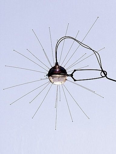 Ingo Maurer Mozzkito Lamp, Huis en Inrichting, Ophalen, Zo goed als nieuw, Metaal, Met schakelaar