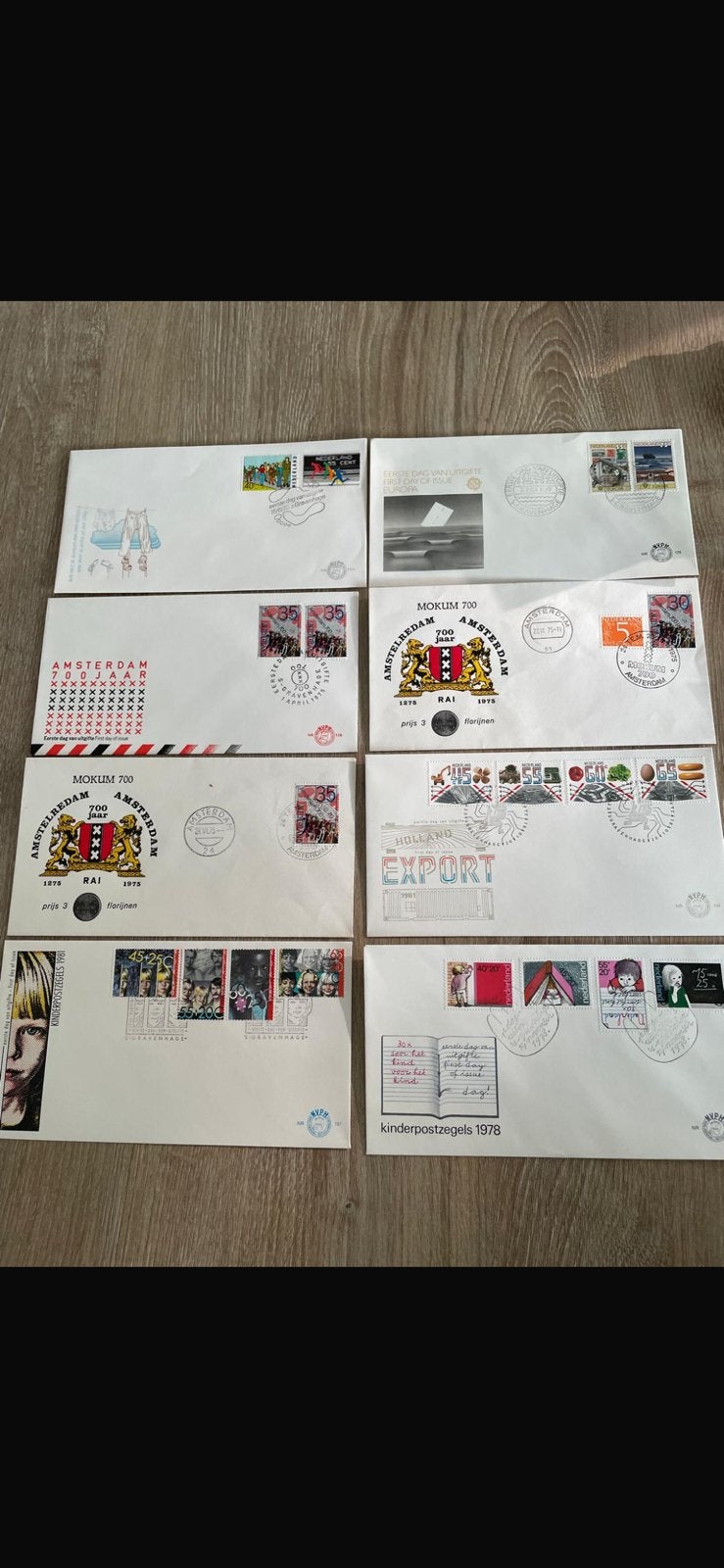 Te koop grote partij Eerste dag enveloppe, Postzegels en Munten, Postzegels | Eerstedagenveloppen, Ophalen, Onbeschreven, Nederland