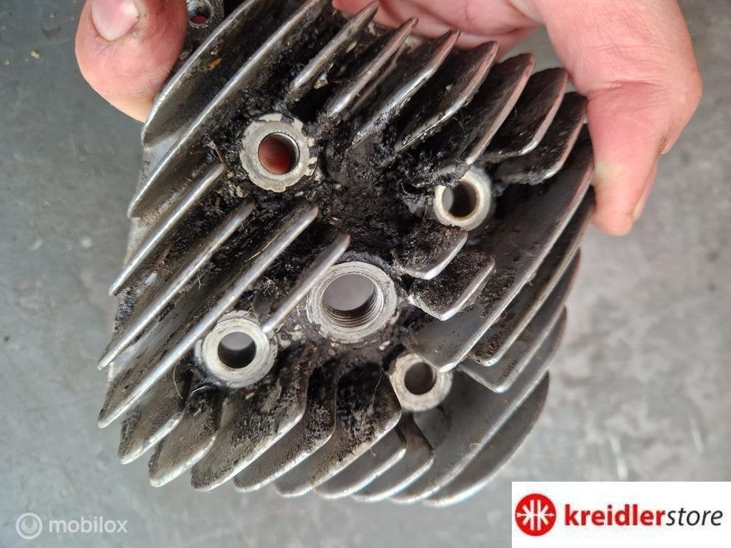 Kreidler 3,6 pk mahle cilinder met kop en zuiger nette staat, Gebruikt, Kreidler, Ophalen of Verzenden, Kreidler