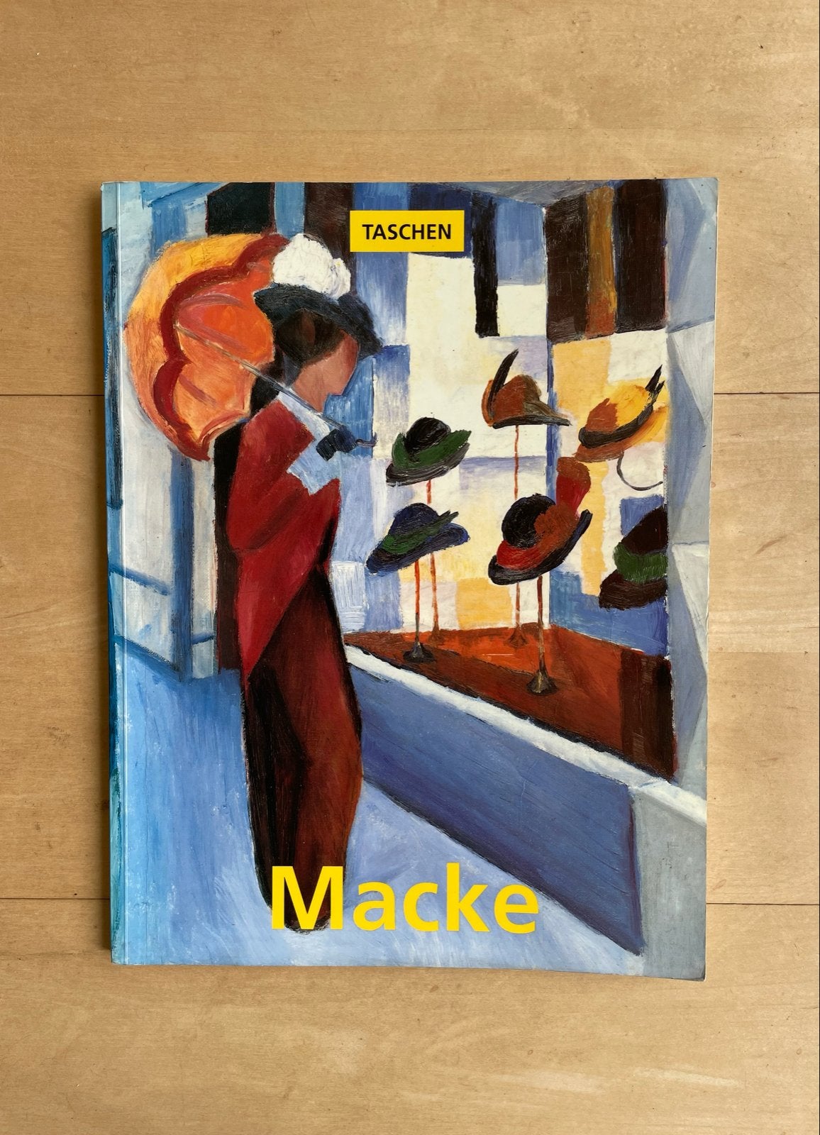 Macke - Taschen kunstboek met afbeeldingen en tekst, Boeken, Ophalen of Verzenden, Gelezen, Schilder- en Tekenkunst