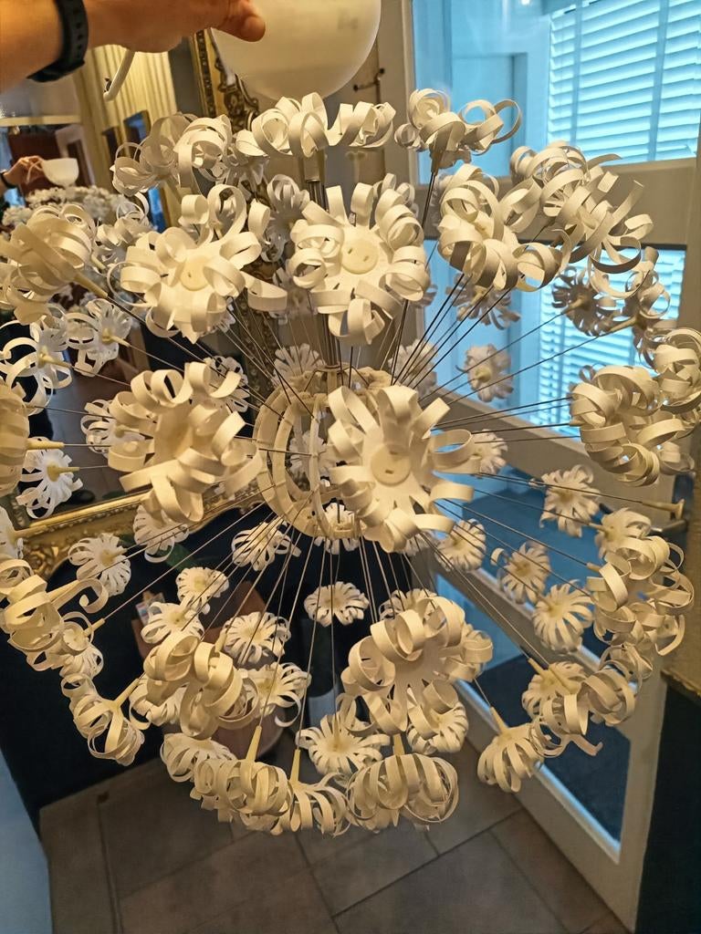 IKEA Maskros lamp - 50 cm doorsnee, Ophalen, Gebruikt, Metaal, 50 tot 75 cm