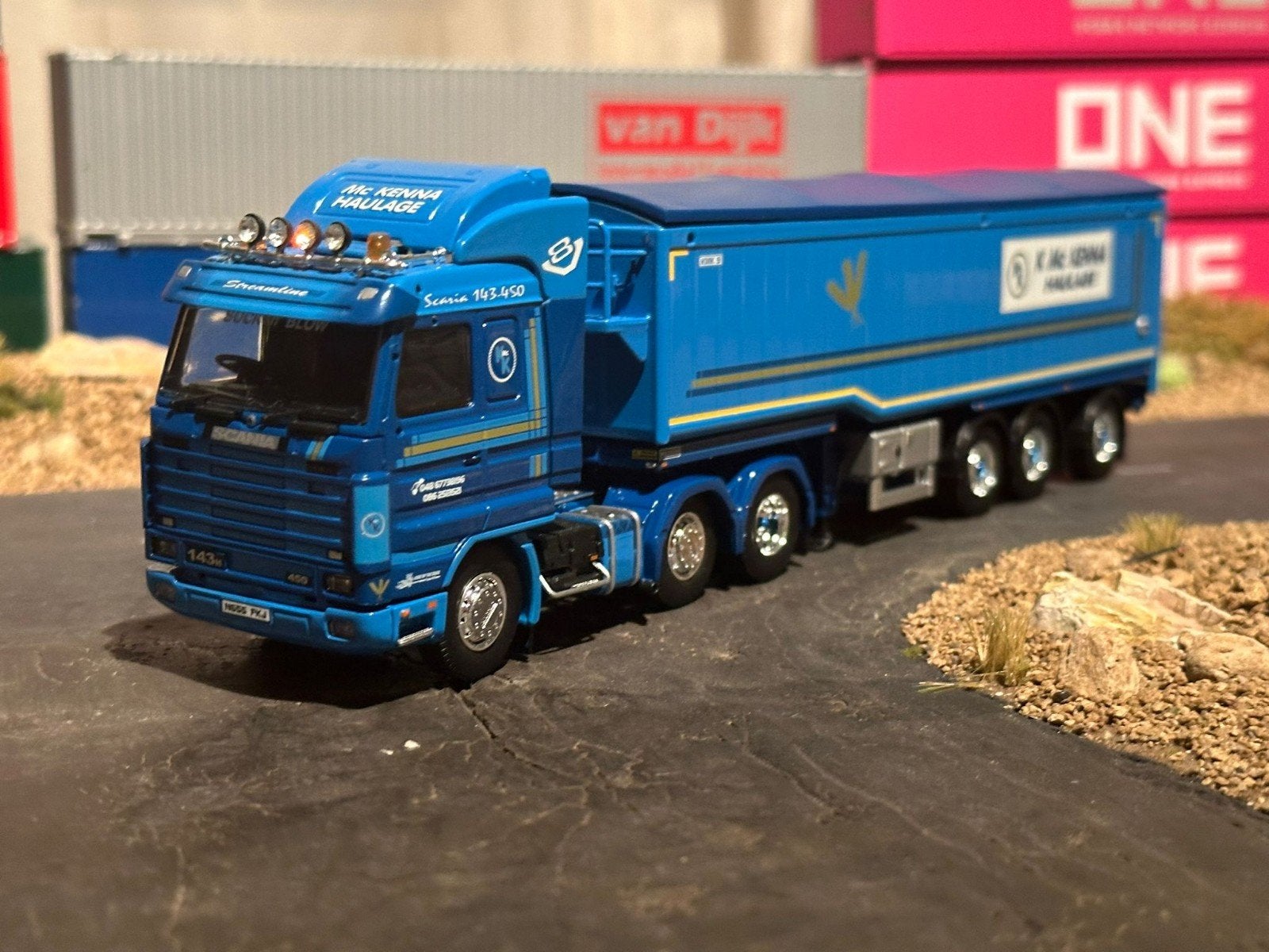 Tekno Scania McKenna, Ophalen of Verzenden, Nieuw, Bus of Vrachtwagen, Tekno