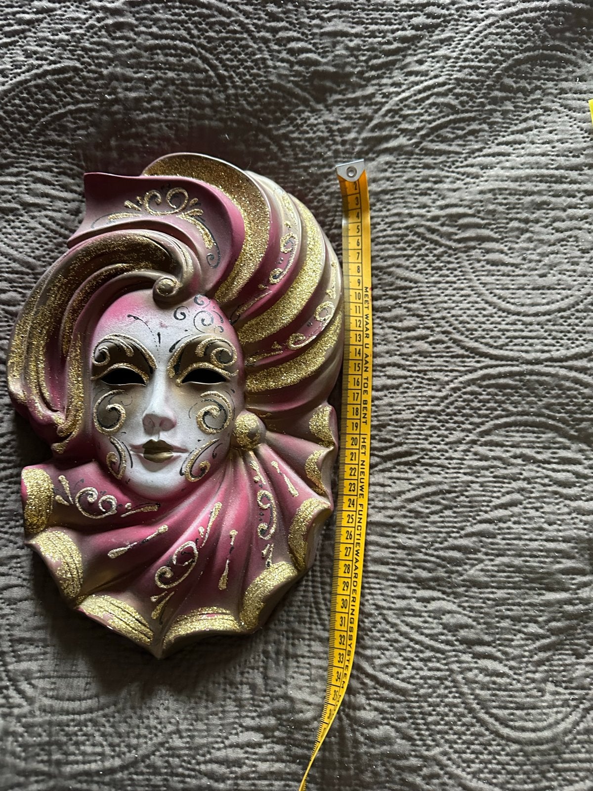 Venetiaans Keramiek Masker - Maschera del Galeone, Verzenden