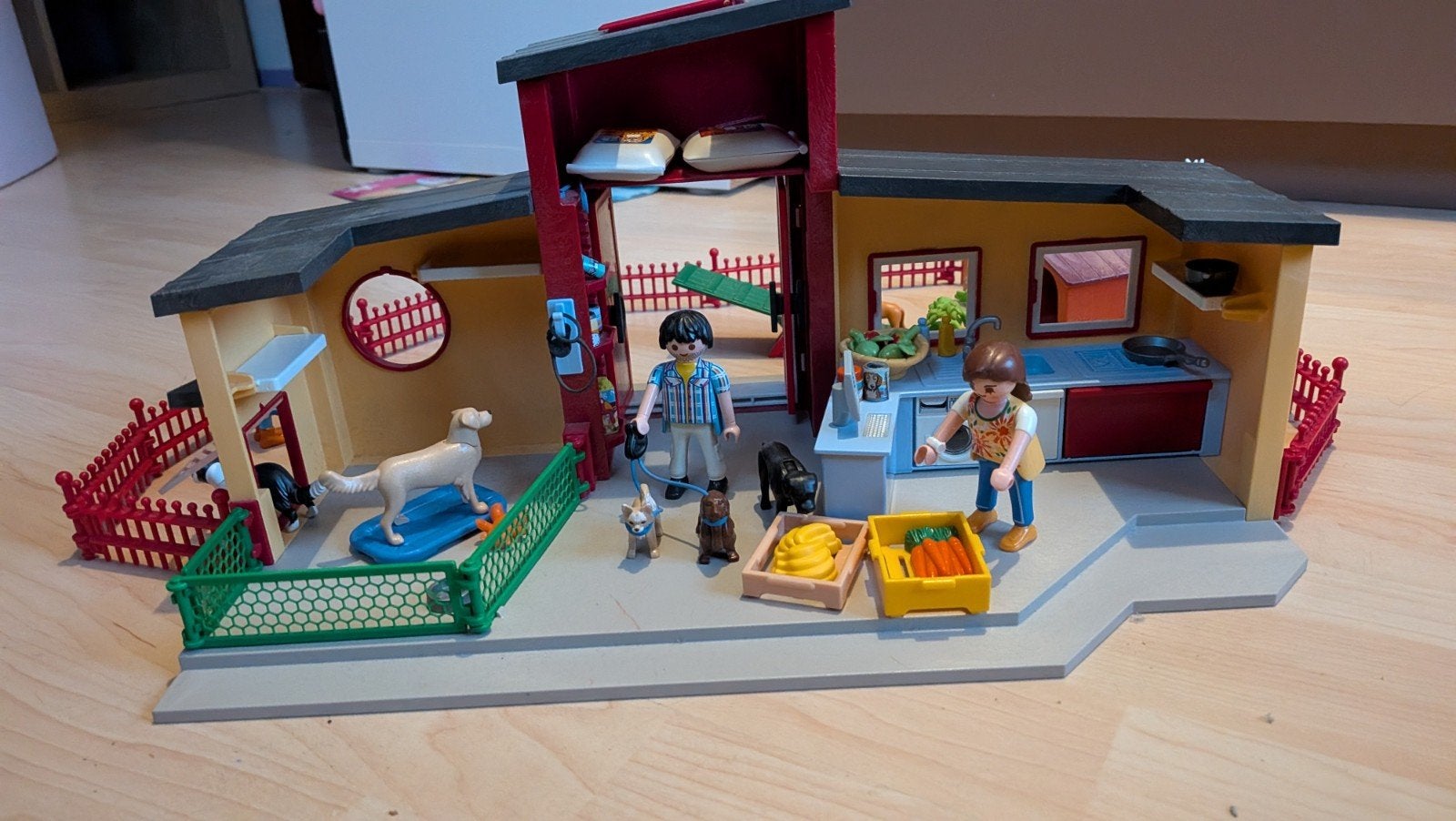 Playmobil dieren Pension, Ophalen of Verzenden, Zo goed als nieuw