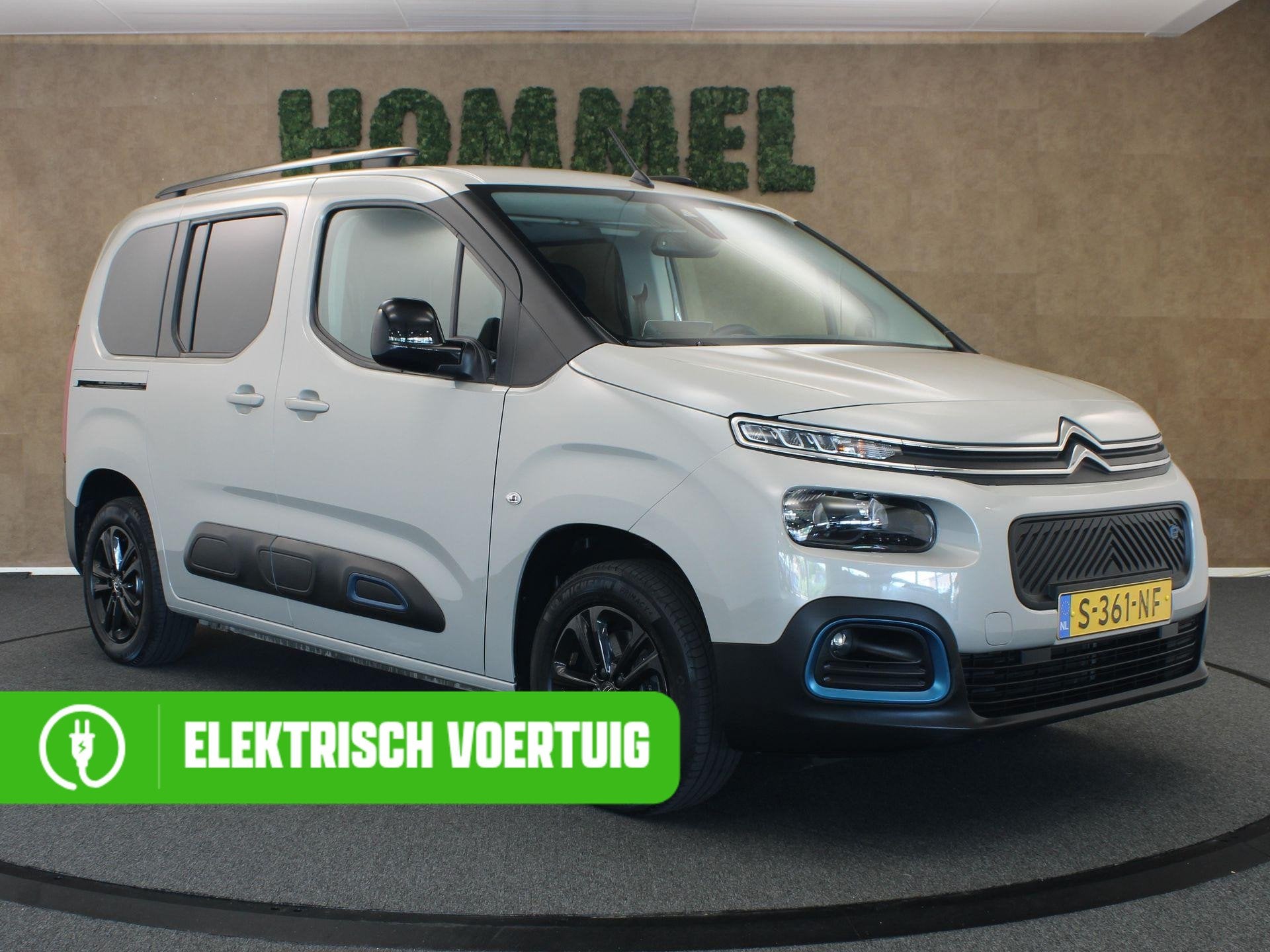 Citroen ë-Berlingo Feel 50 kWh - SOH 92,3% ! - ORIGINEEL NE, Gebruikt, 750 kg, Beige, Origineel Nederlands