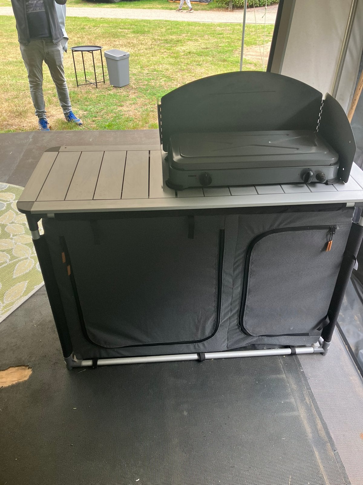 Camping kast inclusief gasfornuis, Ophalen, Campingkast