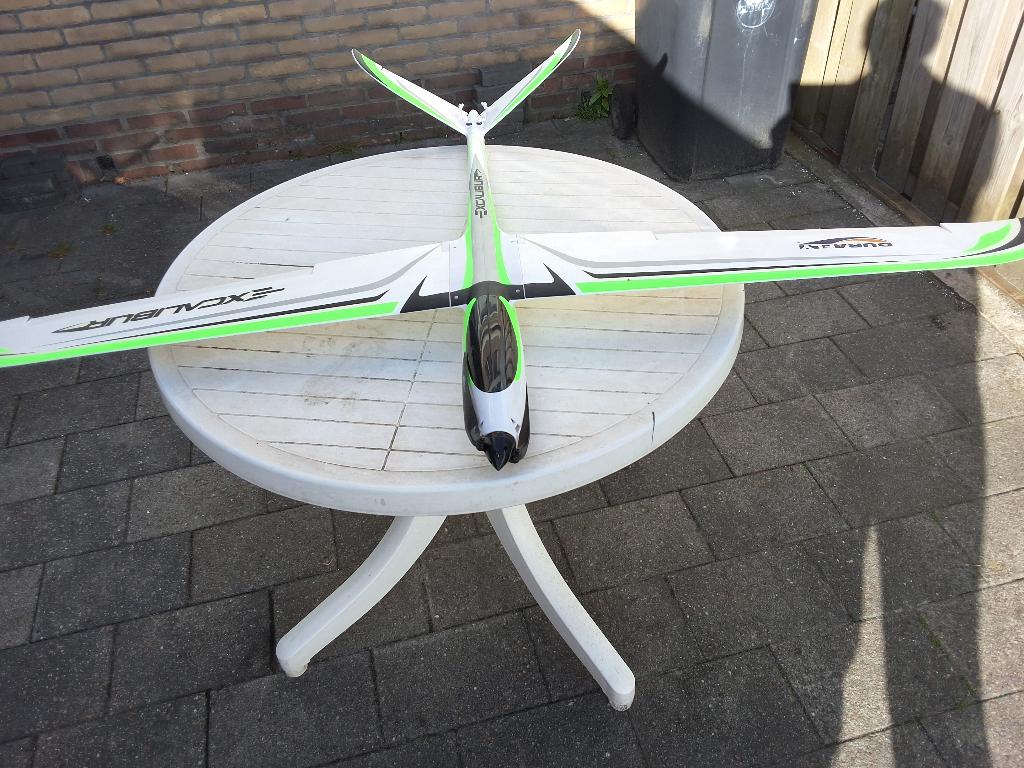Durafly Exalibur, Hobby en Vrije tijd, Modelbouw | Radiografisch | Vliegtuigen, Ophalen, Gebruikt, Elektro, RTF (Ready to Fly)