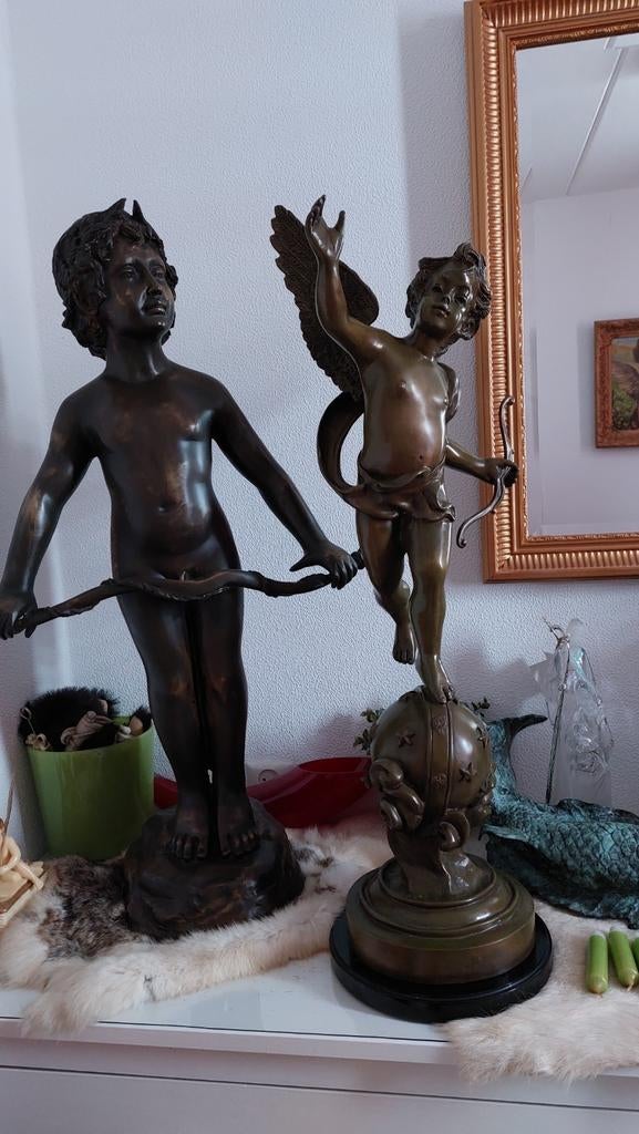 Bronzen beelden diverse, Antiek en Kunst, Ophalen