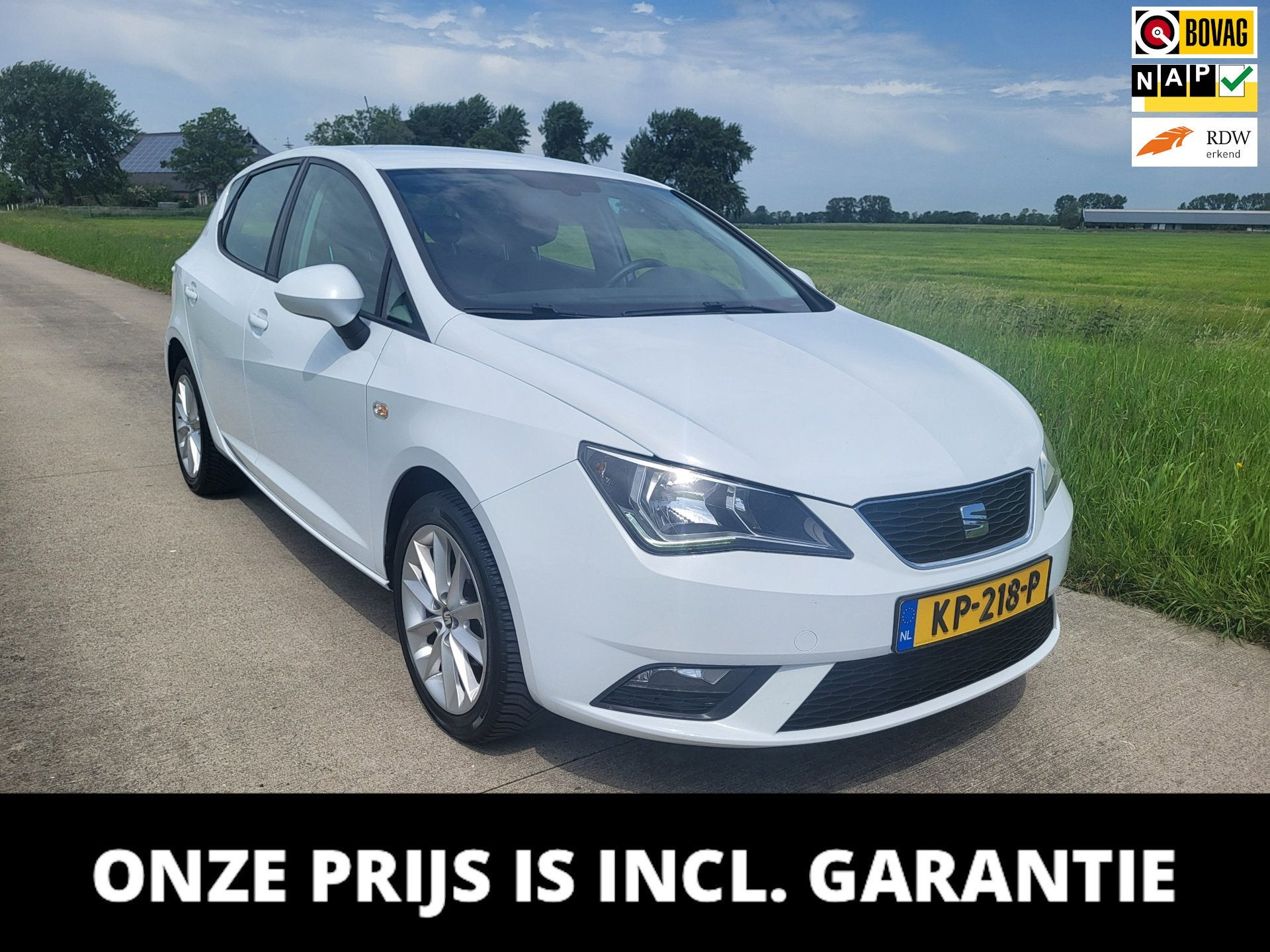 Seat Ibiza 1.0 EcoTSI Style Connect navi 16"LMV 5drs, Voorwielaandrijving, Stof, Euro 6, 995 kg